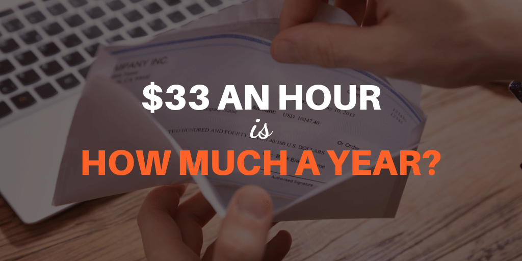 $33 an Hour is How Much a Year? | How To FIRE