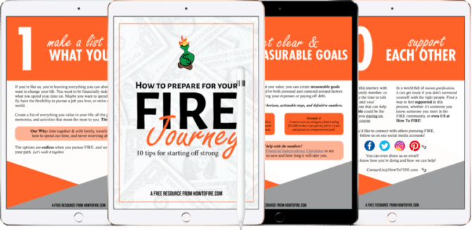 FIRE Movement: How to Unlock Freedom and Flexibility 3 How To FIRE eBook Mockup