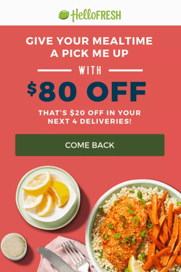 Meal Delivery Service Discount