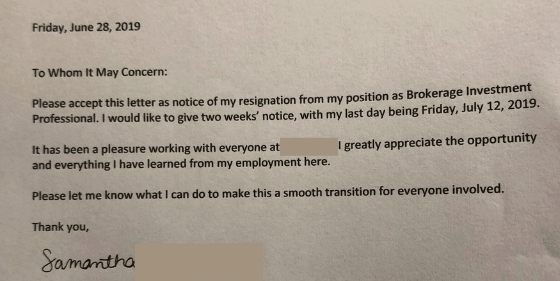 I Quit My Job And We're Going To Be OK 2 Resignation Letter e1563244880608 oc9s65he5nj8wctkapvw2khkh1y1dznn1bh73elud6 min