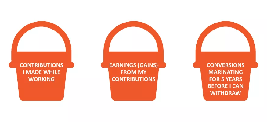 Roth IRA Conversion Buckets