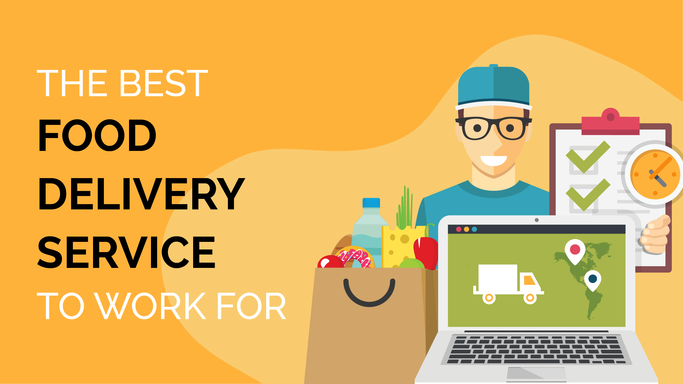 best food delivery service to work for