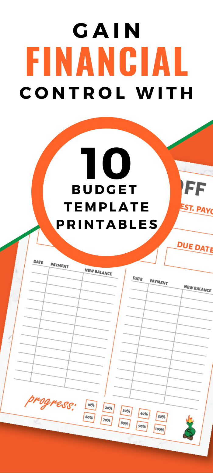 10 Budget Template Printables to Gain Financial Control
