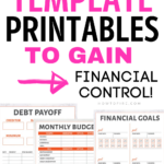 Budget Worksheets to Track Expenses - Monthly, Yearly Budgeting Finances