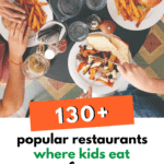 130+ Popular Restaurants Where Kids Eat Free (By Day of the Week)