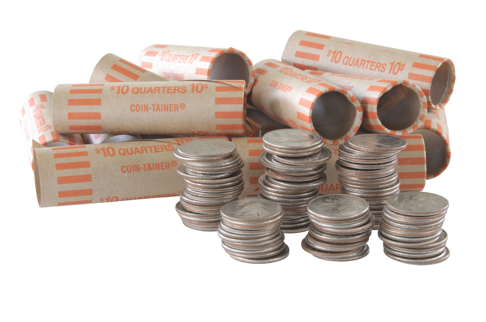 Where to Get Quarters: 12 Quick Solutions 2 Rolls of quarters